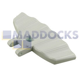 Compatível para Bush WM1449, A126Q, A147Q, A147QW tipo maçaneta de plástico branco