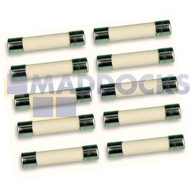 Universal 1.25A Microwave Fuse 5mm x 20mm (Pack of 10)