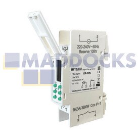 Universal Single Module Digital Din-Rail Timeswitch