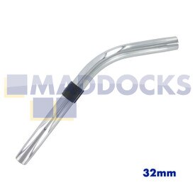 Extremidade dobrada de encaixe por fricção de aço inoxidável cromado universal com válvula de ar (32 mm)