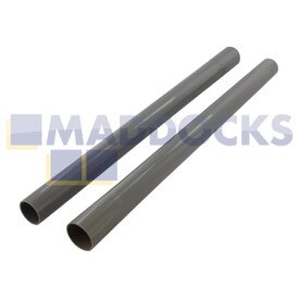 Genuine Original Electrolux Produced Universal Grey Plastic Vacuum Cleaner Extension Tubes (32mm, Pack of 2)