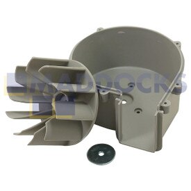 Genuine Original Hoover Candy Plastic Fan & Housing Kit