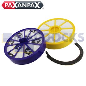 Compatível para Dyson DC14 HEPA Twin Pack Filtro e conjunto de vedação (Pacote de 2)