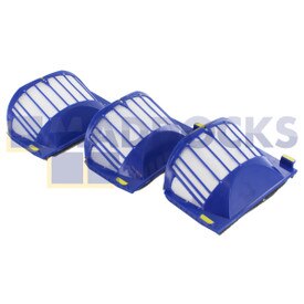 Compatível para filtros da série iRobot Roomba 500 AeroVac (Pack de 3)