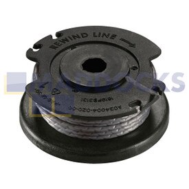 Linha de corte de carretel de aparador tipo EasyGrass original da Bosch (4,5 m x 1,6 mm)