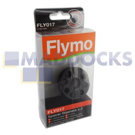 Arruelas espaçadoras originais Flymo (Pacote de 2) (FLY017)