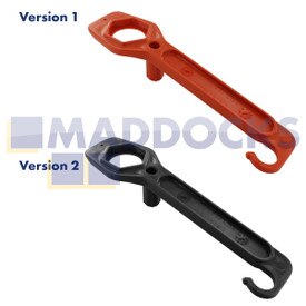 Genuíno original Flymo cortador de grama 34mm tipo multi-modelo parafuso de fixação da lâmina chave de plástico