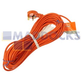 Cabo de extensão e plugue de extensão de encaixe multimodelo genuíno Original Flymo (12 m)