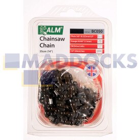 Universal Multi-Model Fitting ‘BC050’ 35cm, 14”, 50 Drive Link Type Chainsaw Chain Blade (3/8” Pitch, 0.043” Gauge)
