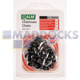 Universal Multi-Model Fitting ‘BC052’ 35cm, 14”, 52 Drive Link Type Chainsaw Chain Blade (3/8” Pitch, 0.043” Gauge)