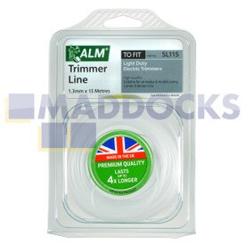 Compatível com linha de aparador redondo multimarcas (15m x 1,3mm) (SL115)