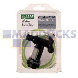 Compatible for Hurricane, Ozito, Powerplus, Qualcast, Sun Joe Water Butt Tap 3/4" (WT001)