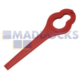 Compatível com lâminas plásticas de aparador de grama Ferrex (embalagem de 10) (FE220)
