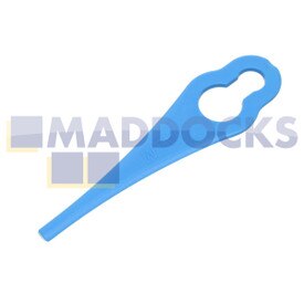 Compatível com lâminas de plástico para cortador de grama sem fio Mac Allister MCM18-Li 18V (pacote com 20) (MC008)