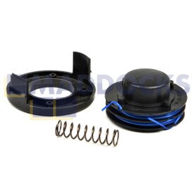 Compatível com Gardenline, MacAllister, McGregor, Qualcast, Spear & Jackson Spool & Line & Spool Cover (CG401)