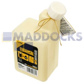Garrafa de mistura de combustível original genuína McCulloch 'OLO004' tipo universal 2L gasolina e 2T