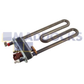 Genuine Original Indesit, Ariston, Hotpoint Heating Element with Steam Thermistor NTC Probe (1700W, 230V)