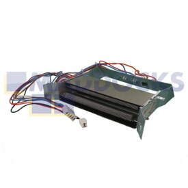 Compatível para Indesit IDCA8350SUK, IDCA835SUK, IDCE845KUK; Hotpoint TCD970P, TCD980K, TCL770G, TCL780P 'Tipo A2' Unidade de elemento aquecedor de secadora e cortes térmicos do termostato TOC (2300W)