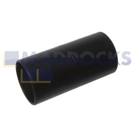 Conector de mangueira de vácuo espiral preta universal (32 mm x 32 mm)
