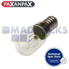 Lâmpada Universal para Refrigerador e Freezer SES [E14, 15W] (Pacote de 1)