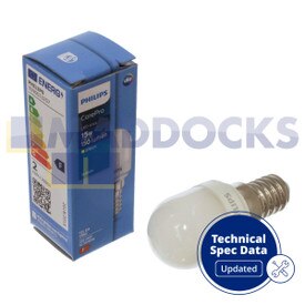 Lâmpada LED de Geladeira Universal (100Lm, 1,5W, E14)