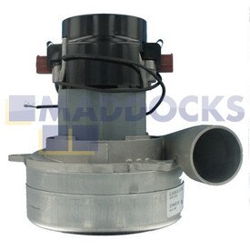 Genuine Original Ametek Lamb Produced 2 Stage Tangential Bypass Motor 5.7", 240V, 1400W 119692-00