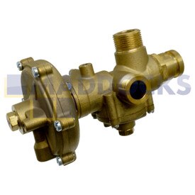 Compatível para Baxi COMBI 80E, 80 ECO, 105E, 105HE Potterton, válvula de desvio de caldeira / conjunto de saída hidráulica