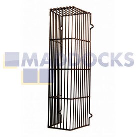 Universal Overflow Terminal Guard 16 x 4 x 4" Brown Plastic Coated