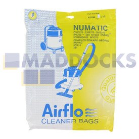 No Longer Available. Order 46-VB-394 [Compatible for Airflo AF394 ‘Numatic 350 2B’ Paper Bags (Pack of 10)]