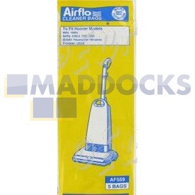 No Longer Available. Order 46-VB-559 [Compatible for Airflo AF559 ‘Goblin Floormaster’ Paper Bags (Pack of 5)]