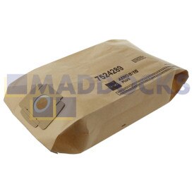 Sacos de pó de papel para aspirador de pó Taski Aero 8, Aero 15 Series originais genuínos (embalagem de 10)