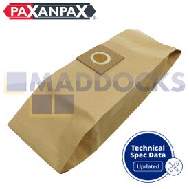 Compatível com VB184 para Vax Commercial VCC-08, VCC-10, VCC-11 Series Paper Bags (Pacote de 10)