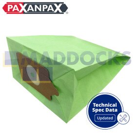 Compatível com VB390TRP para sacos de papel da série Henry Numatic 'NVM-1B/NVM-1C' (embalagem de 10)
