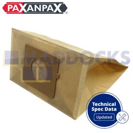 Compatível com VB805 para LG T2700, T2900, V3310D, V3300D; Rowenta Power Space, Compacteo, City Space; Sacos de papel da série Tesco VC108, VCBD1411 (embalagem de 5)