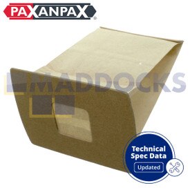 Compatível com VB809 para Sacos de Papel Oreck Compact, Canister, Série BB870 (Pacote de 5)