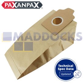 Compatível com VB816 para Morphy Richards Ultra Light, Ecovac Series Paper Bags (Pacote de 5)