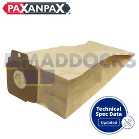 Compatível com VB821 para sacos de papel Karcher CV30, CV38, CV48 Series (Pacote de 5)