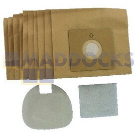No Longer Available. Discontinued [Genuine Original Vax V-074/VEC-03 Series Paper Bag & Filter Maintenance Kit (Pack of 10+1)]