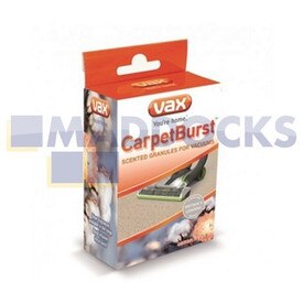 No Longer Available. Discontinued [Genuine Original Vax CarpetBurst Cotton Fresh Scented Vacuum Granules]