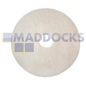 No Longer Available. Discontinued [Genuine Original 3M White Polishing Floor Pads 17" (Pack of 5)]