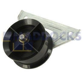 Compatível com Ariston ADE, ALE, AS, ASL; Hotpoint CTD; Polia e suporte de jockey da série Indesit IS, ISL (tipo antigo, excluindo rolamento)
