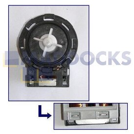 No Longer Available. Order 51-EP-04 [Universal Drain Outlet Pump Base with Fitted TOC (Bayonet Fixing, 2 Separate, Bottom Positioned Rear Facing Terminals, 34W, 220V-240V, 50Hz)]