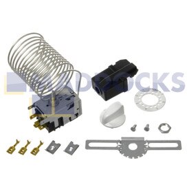 Genuine Original Danfoss 6 Thermostat Kit for Freezers with Active Signal with 2.3m Capillary (077B7006)