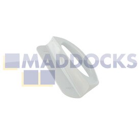 Genuine Original AEG, Brandt, Electrolux, Frigidaire, Tricity Bendix, Zanker, Zanussi Multi-Model Fitting White Plastic Fridge Grab Door Handle 
