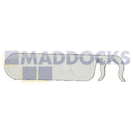 Genuine Original Fagor Brandt Left Hand Freezer Drawer Support