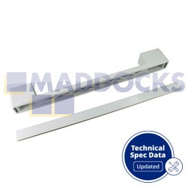 Alça de congelador de geladeira branca universal (240 mm a 280 mm)