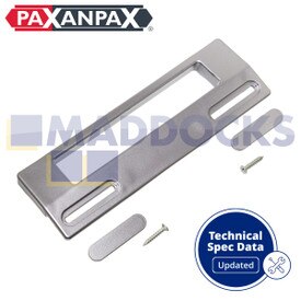 Alça de geladeira universal cinza/prata (90 mm a 170 mm)