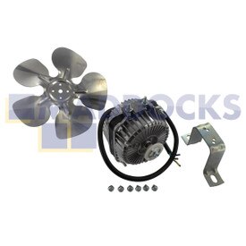Kit de suporte de montagem e motor de ventilador de geladeira universal (5W)