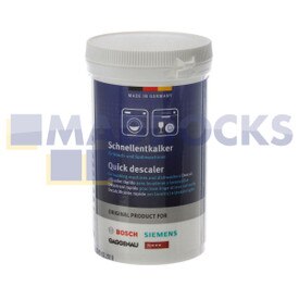 Desincrustante original BSH para máquinas de lavar roupa e loiça (250g)