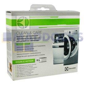 No Longer Available. Order 55-EL-84 [Genuine Original Electrolux Washing Machine and Dishwasher Descaling/Cleaning Agent (500g, Pack of 10)]
